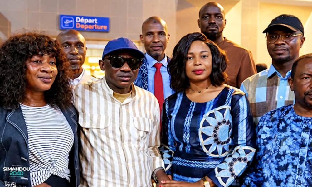 Ibro Diabaté, artiste, dans le cadre de son évacuation sanitaire vers la Tunisie