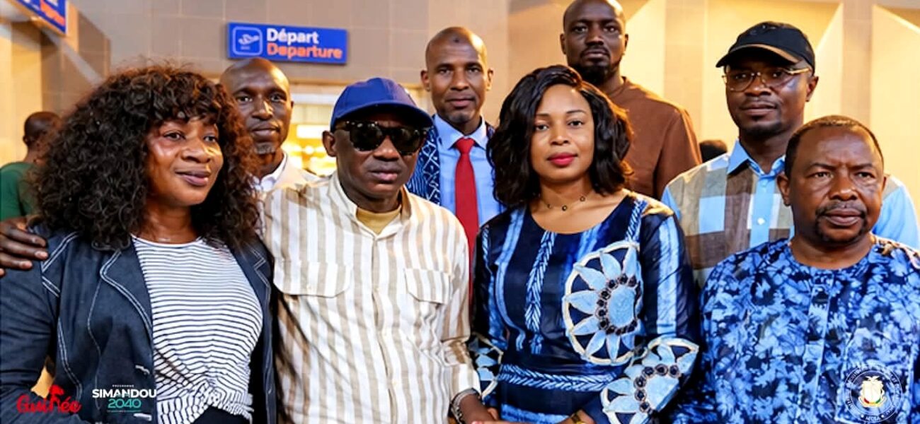Ibro Diabaté, artiste, dans le cadre de son évacuation sanitaire vers la Tunisie