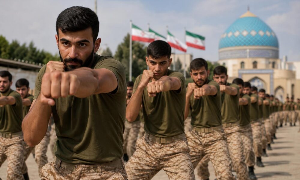 Base d’entraînement militaire destinée à des volontaires en Iran