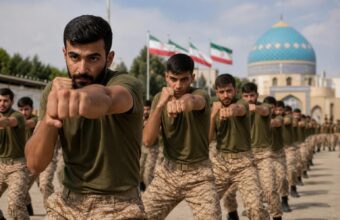 Base d’entraînement militaire destinée à des volontaires en Iran