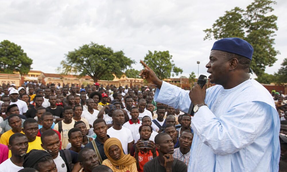 Cérémonie de commémoration de l’indépendance de la Guinée à la place des Martyrs de Kankan