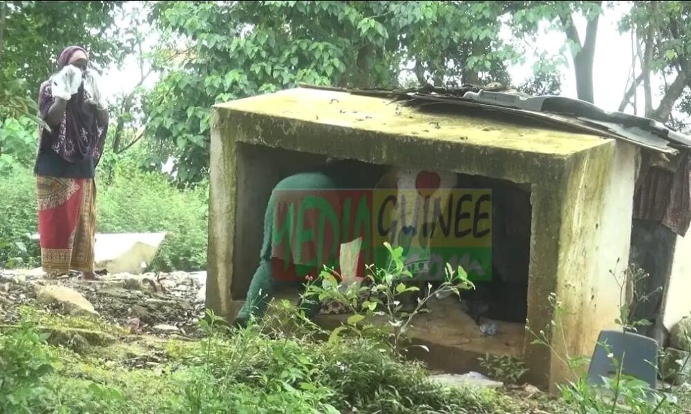 Vue de l’ancienne ferme de Kaporo Rails où le corps d’une jeune femme a été découvert