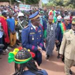 Cérémonie du 68ᵉ anniversaire de l’indépendance de la Guinée à la Place des Martyrs de Labé