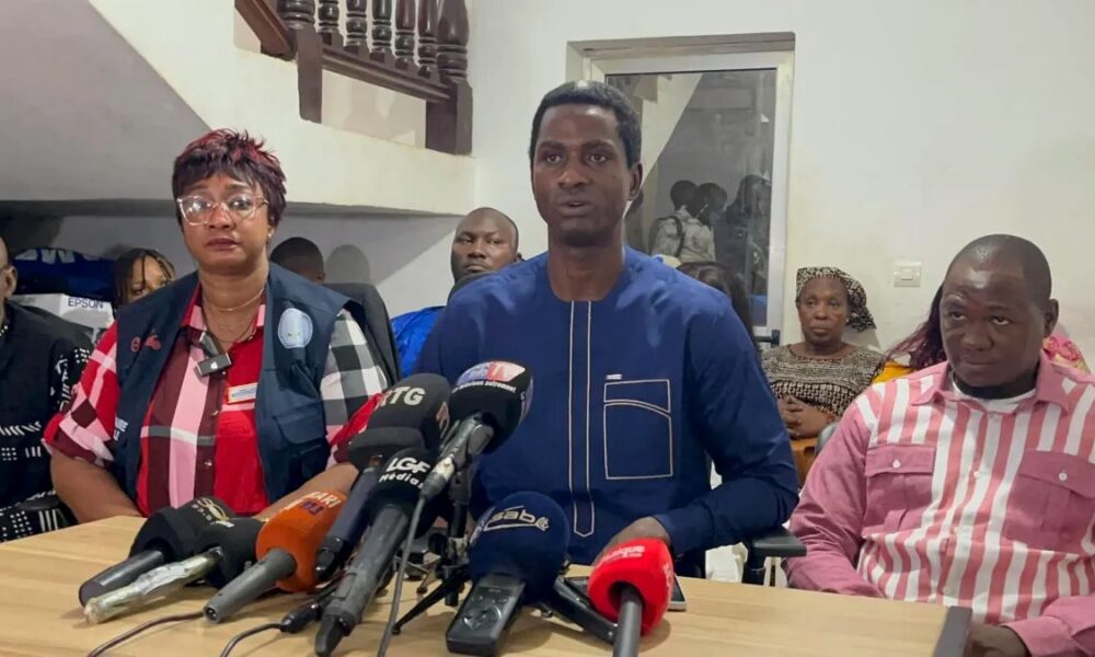 Point de presse sur la lutte contre les dépôts sauvages à Lambanyi