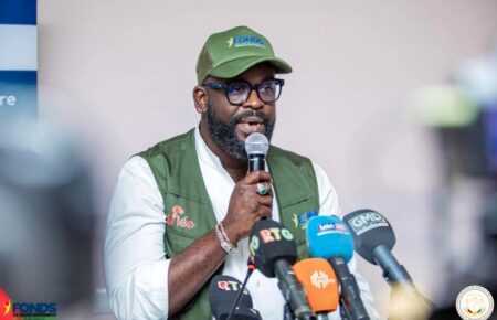 Lansana Diawara, directeur général du Fonds de développement social et de l’indigence