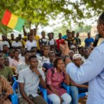 Conférence-débat des Engagés à Kipé, à Conakry, autour de la devise nationale guinéenne