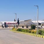 Passagers à l’aéroport de Mekelle après la reprise des vols vers la capitale du Tigré