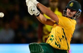 Lhuan-dre Pretorius lors de sa performance record avec les Titans à Bloemfontein