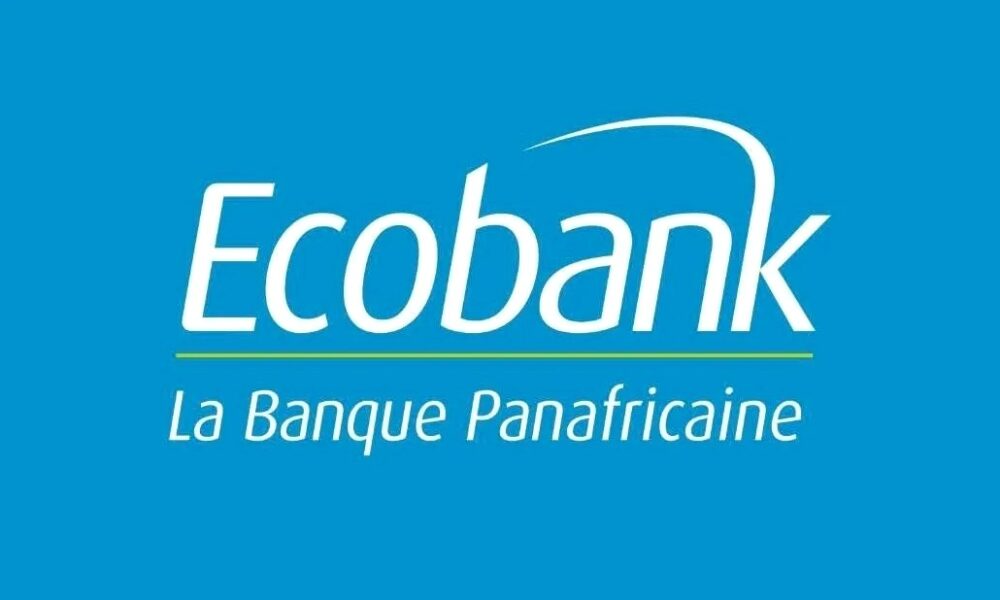 Façade ou agence d’Ecobank Guinée à Conakry