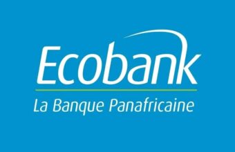 Façade ou agence d’Ecobank Guinée à Conakry