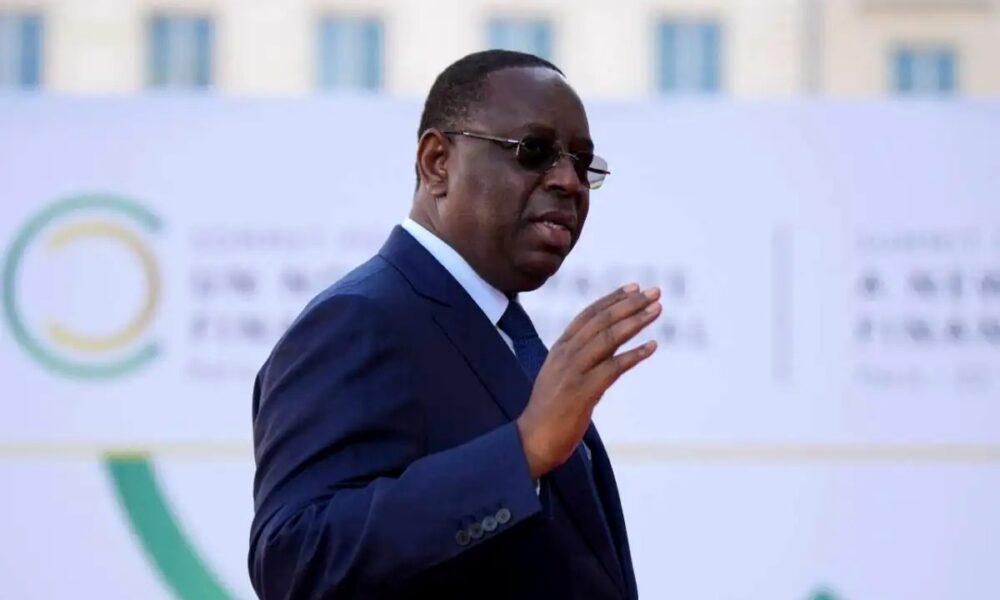 Macky Sall, ancien président du Sénégal