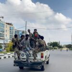 Vue de Mekelle, capitale de la région du Tigré en Éthiopie