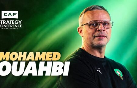 Mohamed Ouahbi, sélectionneur de l’équipe nationale du Maroc