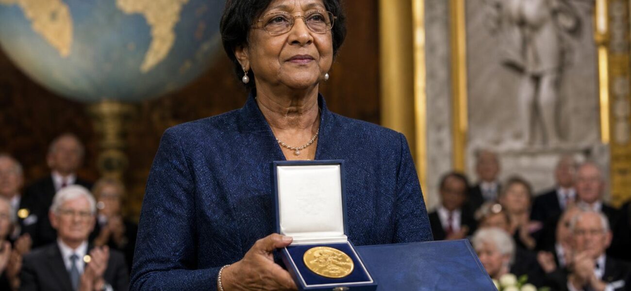 Navi Pillay, juriste sud-africaine et lauréate du prix Nobel de la paix 2026