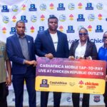 Paiement mobile sans contact dans un restaurant Chicken Republic au Nigeria
