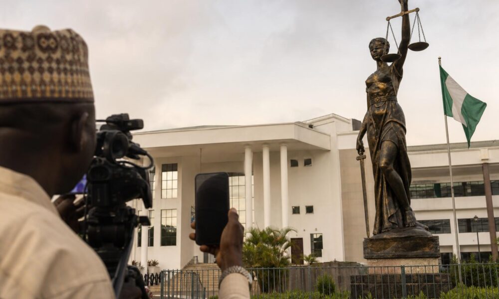 Illustration d’une procédure judiciaire concernant l’accès à TikTok au Nigeria