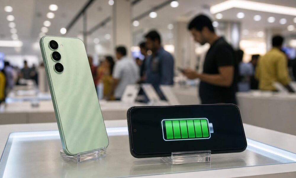Oppo F35, smartphone lancé en Inde avec une batterie de 8 000 mAh