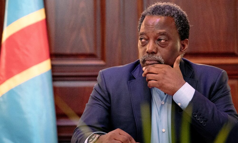 Joseph Kabila, ancien président de la République démocratique du Congo et dirigeant du Front pour la Refondation de la Nation