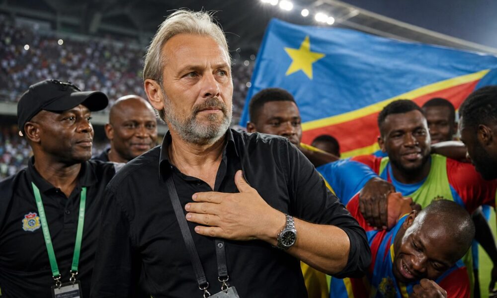 Sébastien Desabre, sélectionneur de la RD Congo