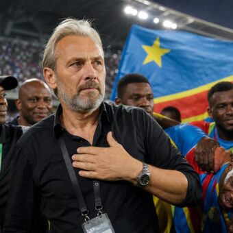 Sébastien Desabre, sélectionneur de la RD Congo