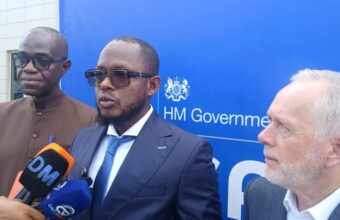 Aladji Fodé Kaba présente les besoins de la Guinée en infrastructures d’eau potable lors du WCAF V