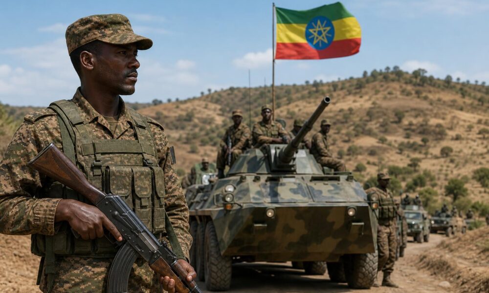 Le Premier ministre éthiopien Abiy Ahmed lors d’une déclaration sur la situation sécuritaire